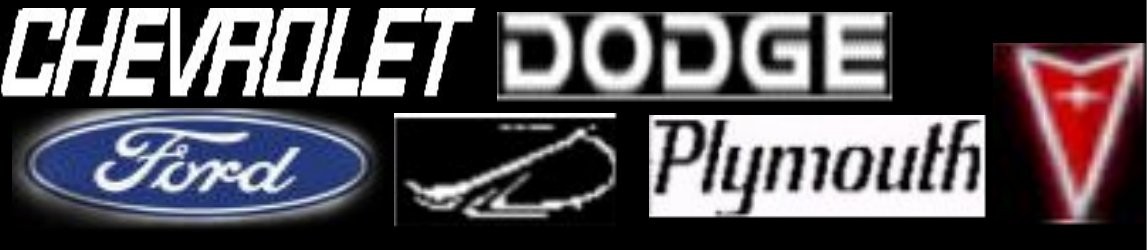 Ford.Dodge.Oldsmobile.Chevrolet.Pontiac.Plymouth.